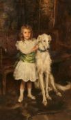 Julian Russel Story 1857 Walton-on-Thames - 1919 Philadelphia - Kinderbildnis des Grafen Louis Vorow