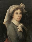 Élisabeth Vigée Lebrun1755 Paris - 1842 Louveciennes attr. - Selbstbildnis - Öl/Lwd. 63 x 48 cm.