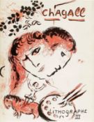 Marc Chagall1887 Witebsk - 1985 St. Paul de Vence - "Lithographe III" - Mourlot, Fernand. Charles