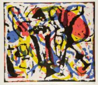 A.R. Penck1939 Dresden - lebt und arbeitet in Dublin (d. i. Ralf Winkler) - Ohne Titel - Farbige