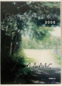 Gerhard Richter1932 Dresden - lebt und arbeitet in Köln - Kalender "Gerhard Richter 2008" -