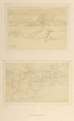 Heinrich Vogeler1872 Bremen - 1942 Kasachstan - "Kamenucha" / Weidende Rinder - Bleistift/Papier (