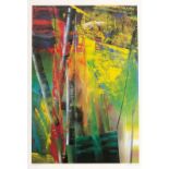 Gerhard Richter1932 Dresden - lebt und arbeitet in Köln - "Vicotria I" - Farboffset/Papier.  60 x 40