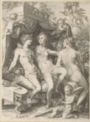 Jan Saenredam1565 Saerdam - 1607 Assendelft - "Sine Bacchus et Ceres friget Venus" (nach Goltzius) -
