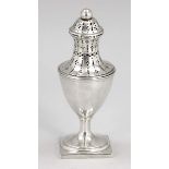 ZuckerstreuerAnton Valentin Maria Igel/Schwerin, um 1800. Silber. Punzen: Herst.-Marke,