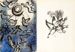 Marc Chagall1887 Witebsk - 1985 St. Paul de Vence - "Dessins pour la Bible (drawings for the bible)"