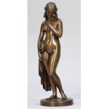 Charles Cumberworth1811 Paris - 1852 Paris - Die Unschuld - Bronze. Braun patiniert. H. 33,2 cm.