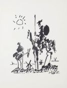 Pablo Picasso1881 Malaga - 1973 Mougins nach - "Don Quichotte" / "Bouquet des Fleurs" -
