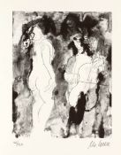 Armin Mueller-Stahl1930 Tilsit - Akt und Cello - Lithografie/Papier. 46/120. 28 x 22 cm, 40,1 x 30,1