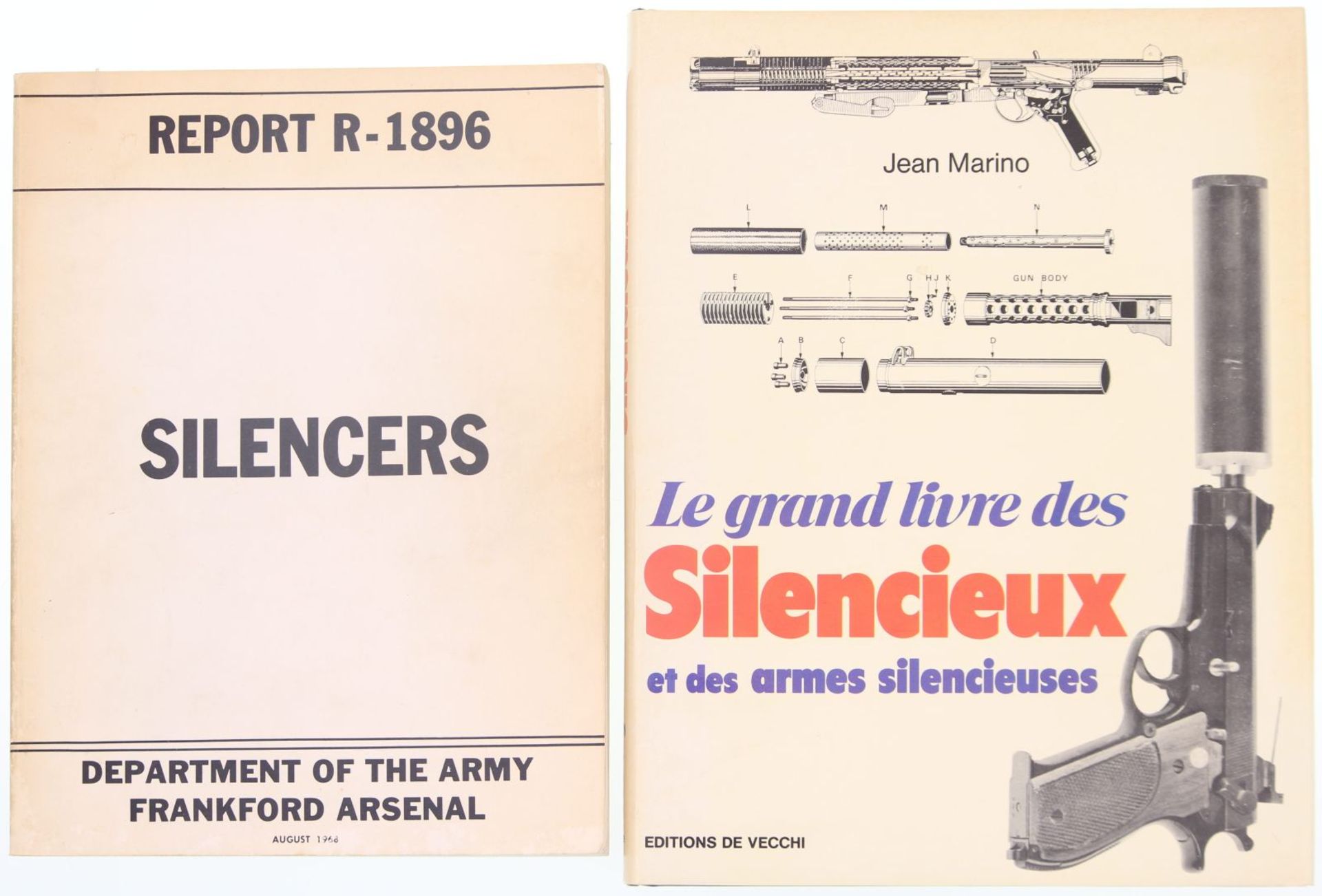 Konvolut von 2 Büchern: 1. Le grand livre des Silencieux et des armes silensieuses von Jean