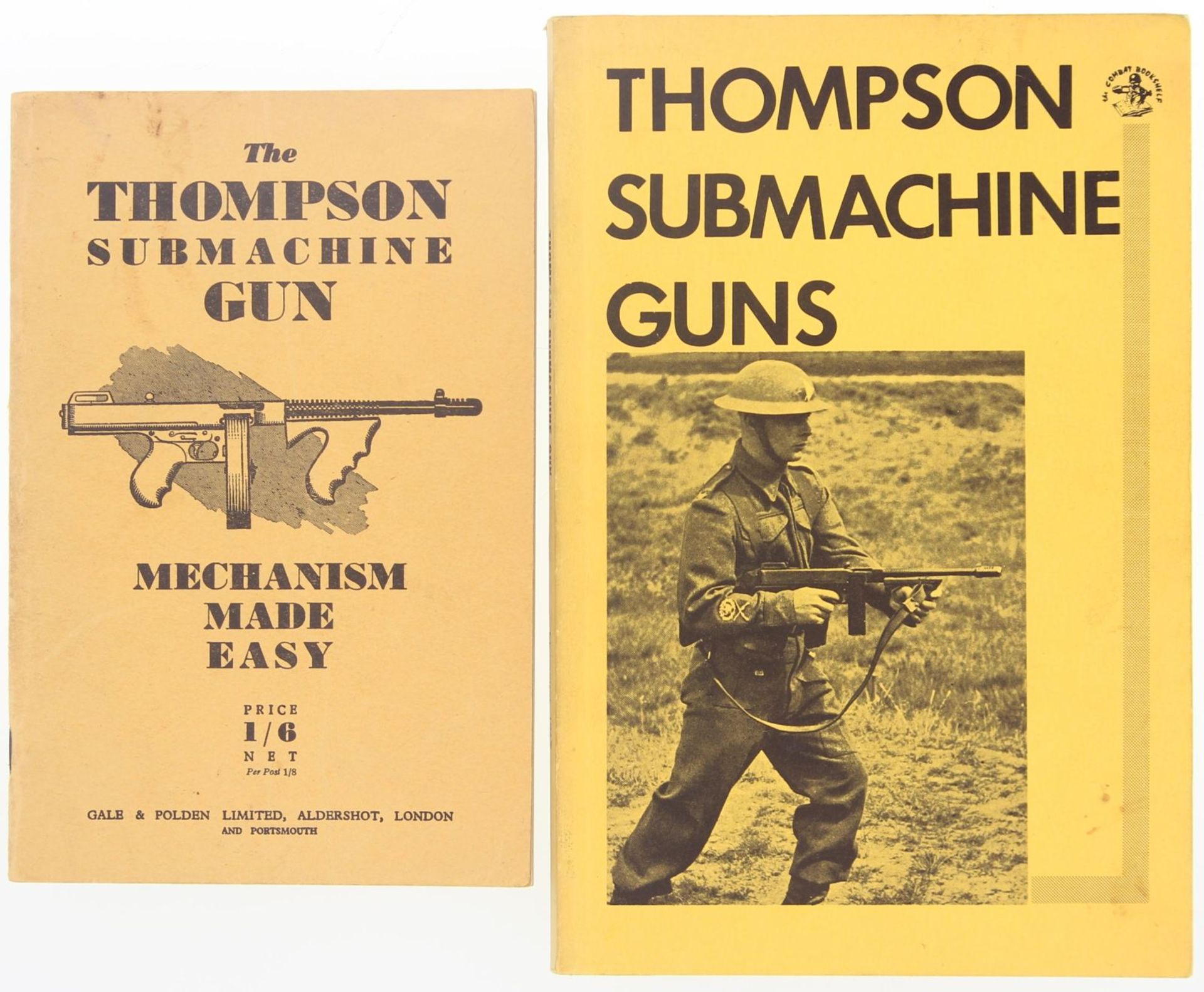 Konvolut von 2 Taschenbücher: 1. The Thompson Submachine Gun Mechanism Made Easy, 2. The Thompson