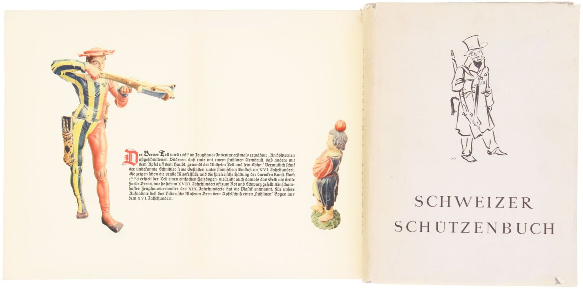 Schweizer Schützenbuch, Verkehrsverlag AG Zürich, 1943. Standardwerk über das schweizer Schiesswesen