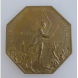 Medaille "An Deutschen Wesen muss die Welt geniessen" 1914-1915", sign. Weinsberger, 6,5cmx