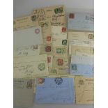 Sammlung Bayern, Postkarten, Ganzsachen u. Belege, über 50 Stück, Erhaltungunterschiedlich, bitte