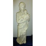 Bisquitporzellan - Figur, "Madonna", Rosenthal, Kunstabteilung Selb, 1963, Entw.: LoreFriedrich-