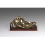 Gaston Lachaise     1886 Paris - 1935 New YorkLa Montagne. 1924.Bronze, teils mit brauner Patina.