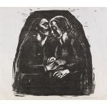 Käthe Kollwitz     1867 Königsberg - 1945 MoritzburgMaria und Elisabeth (endgültige dritte Fassung).