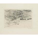 Emil Nolde     1867 Nolde/Nordschleswig - 1956 Seebüll/Schleswig-HolsteinSchlepper. 1910.Radierung