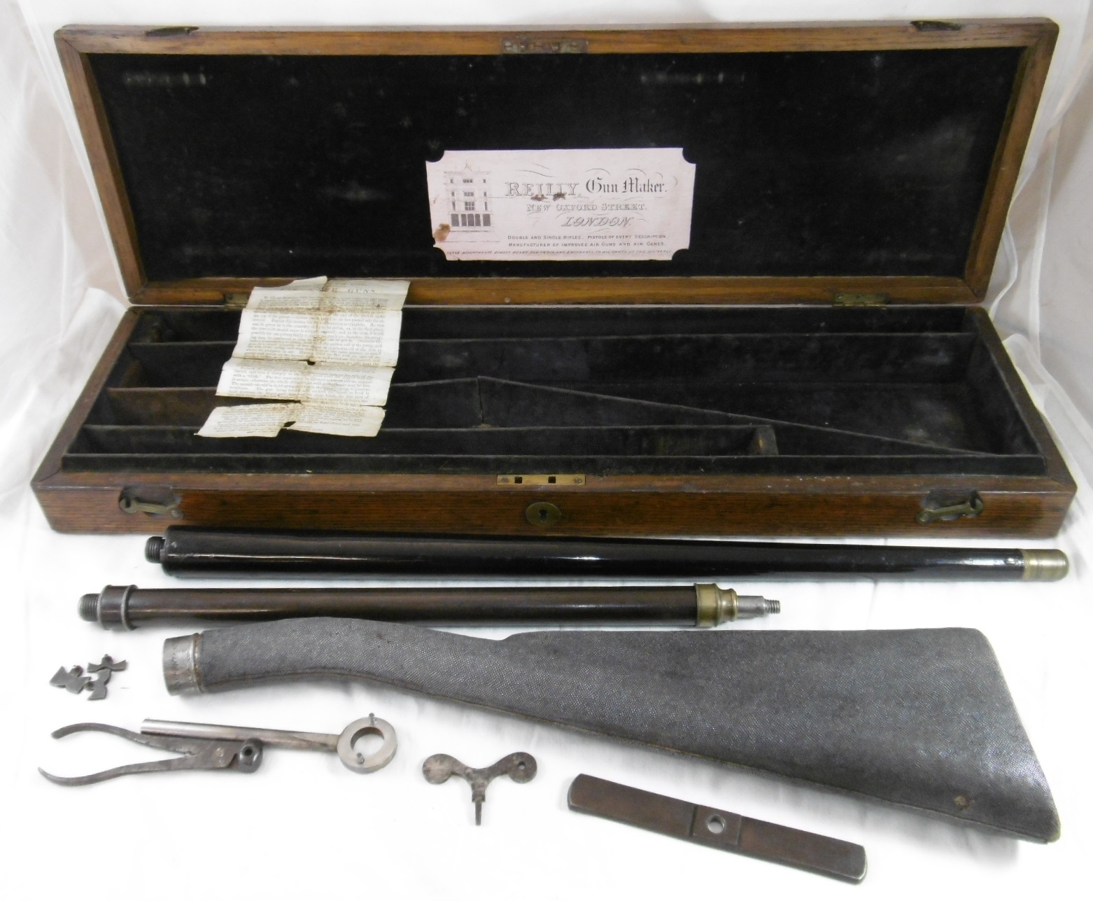 Reilly Air Gun cane in box - Image 2 of 11