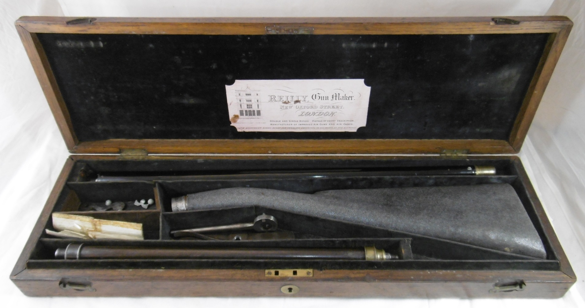 Reilly Air Gun cane in box