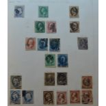 Binder stamp album America & Asia