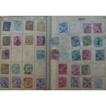 Lincoln album - well filled - over 1,300 stamps