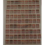 Stamp Stockbook of 580 Penny Reds