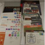 GB stamps packs & covers