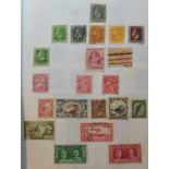 Ring binder album World stamps