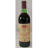 Bottle 75cl Wine Society Rioja Grand Res erva 1975