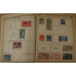 Lincoln stamp album early 1900's World