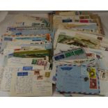 Box of World stamp covers
