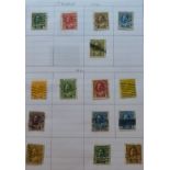 Ring binder of World stamps