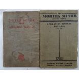 2 Morris Minor Manuals