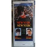1977 Film Poster - New York New York 13'x30'