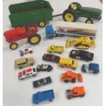 Various model vehicles