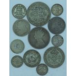 12 Silver coins