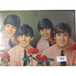 Beatles colour photograph printed in Netherlands
