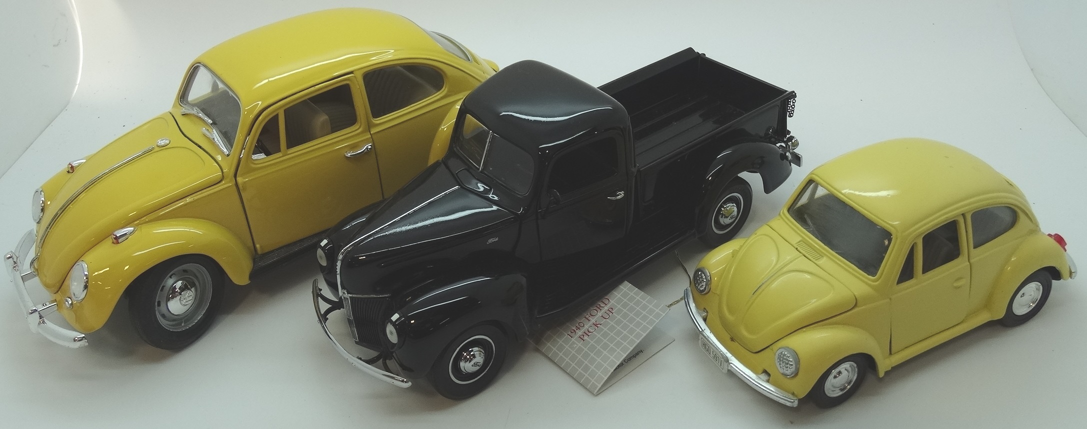 2 Model VW's & Ford Pick-Up