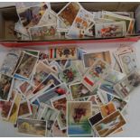 Loose cigarette cards