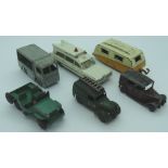 Dinky 6 model vehicles