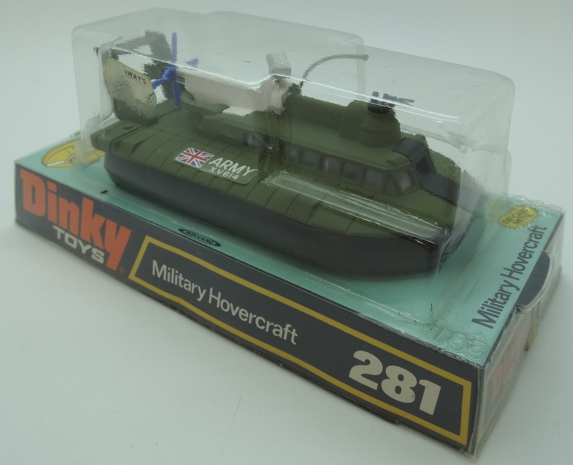 Dinky 281 Military Hovercraft