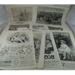 Collection of advertising ephemera cira 1890's