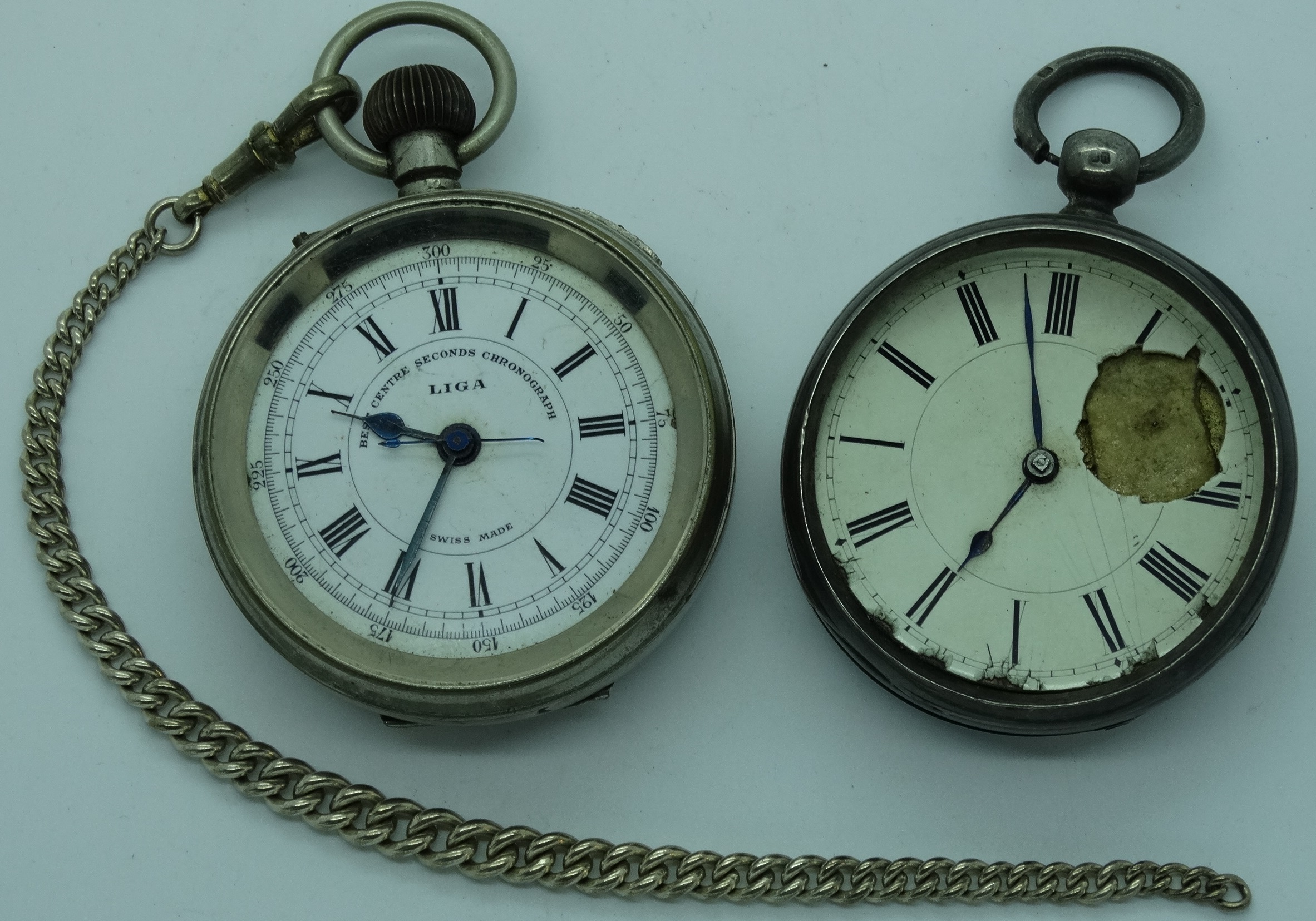 2 Pocket watches (1 by Liga)