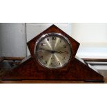 Genalex electric Deco mantle clock