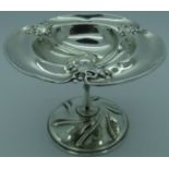 Silver art Nouveau Tazza - London 1906 4.5" diam.