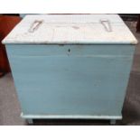 Painted pine flour hutch