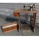 Singer treadle sewing machine