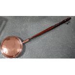 Copper warming pan