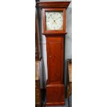 Pine Longcase clock - Hocken, Camelford